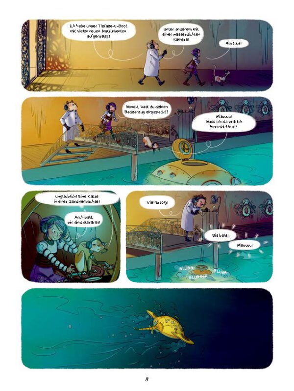 Enola und die fantastischen Tiere Band 3 Der Krake, der Mundgeruch hatte – Bild 6