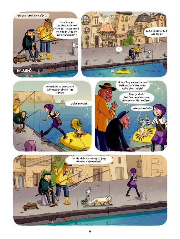 Enola und die fantastischen Tiere Band 3 Der Krake, der Mundgeruch hatte – Bild 3