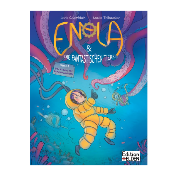 Enola und die fantastischen Tiere Band 3 Der Krake, der Mundgeruch hatte – Bild 2