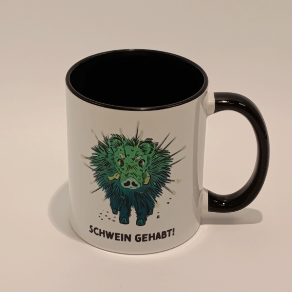 Tasse Kaktuswildschwein Schwein gehabt!