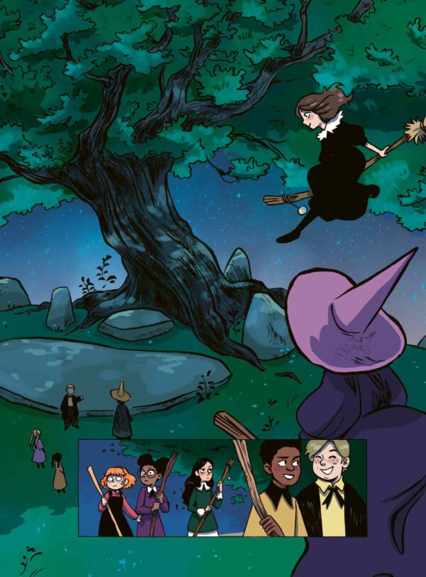 Innenansicht; eine Seite des Comics Fortuna - Der Geist der Herberge von Elisabeth Jammes
