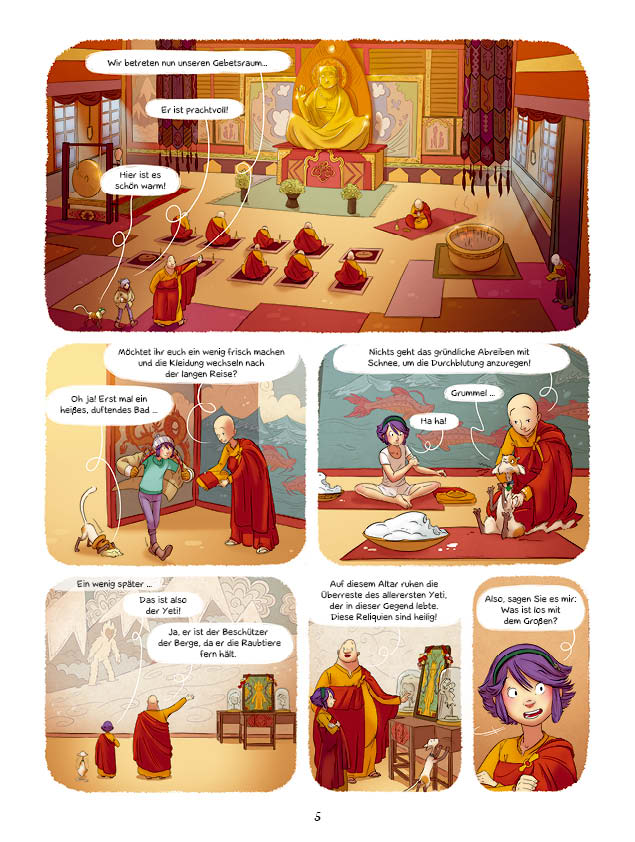 Enola und die fantastischen Tiere Band 4 Auf den Spuren des Yeti 3 Enola und die fantastischen Tiere Band 4 Auf den Spuren des Yeti – Bild 3